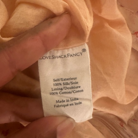 Love Shack Fancy Silk Sardinia Skirt - Picture 3 of 3